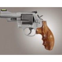 New Hard wood Grips for S&W K/L Frame Round Butt Over Size  Grip 